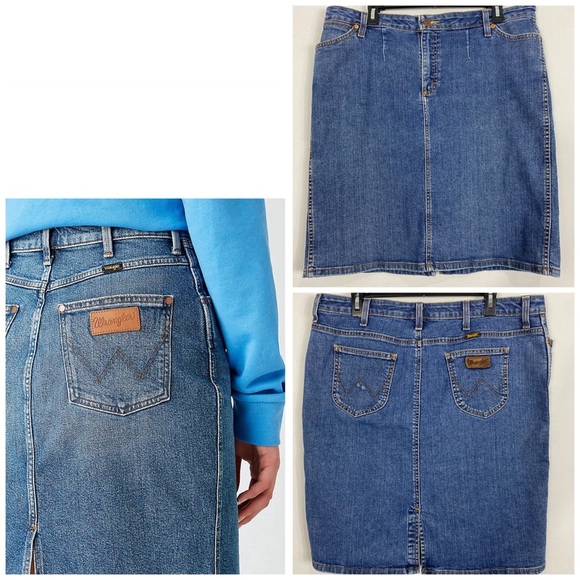 Wrangler Dresses & Skirts - WRANGLER Denim Midi  XL